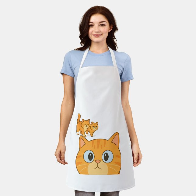 Apron for Cat lovers Schürze (Getragen)