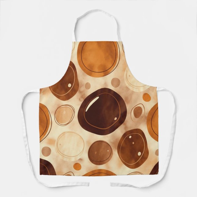 Apron mit All-Over-Druck, Mittel Schürze (Vorderseite)