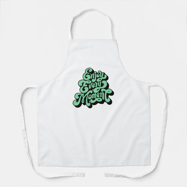 Apron mit All-Over-Print, Mittel Schürze (Vorderseite)