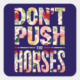 Apron Quadratischer Aufkleber