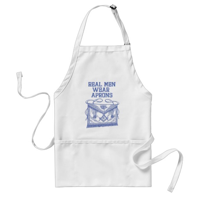 Apron - Real Men Wear Aprons for Masons Schürze (Vorne)