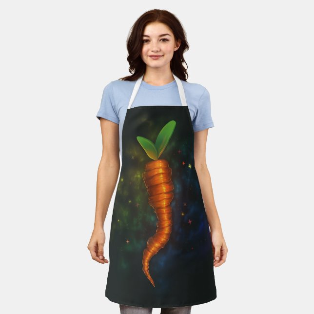 Apron with carrots schürze (Getragen)