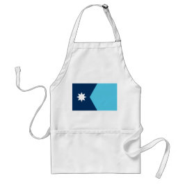 Apron with Flag of Minnesota, USA Schürze