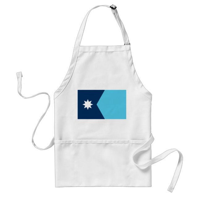 Apron with Flag of Minnesota, USA Schürze (Vorne)