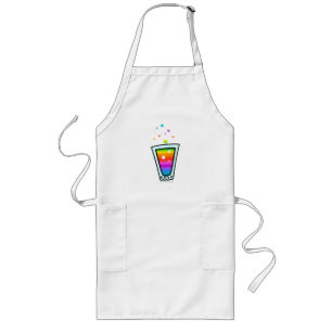 APRONS - RAINBOW SHOT GLASS LANGE SCHÜRZE