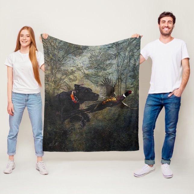 APS, Jagdfasan Fleecedecke (Beispiel)