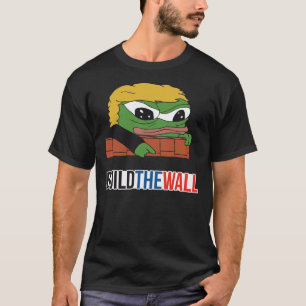 Apu Apustaja Trump Bau die Mauer, die Helfer (Maue T-Shirt