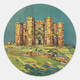 Apulien (Apulien) Runder Aufkleber