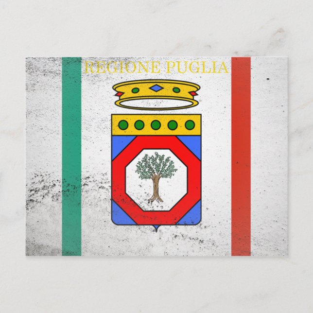 Apulien Postkarte (Vorderseite)