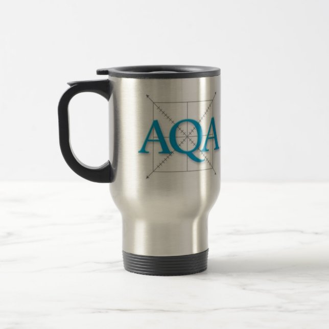 AQAL Zeitschriften-Tasse Reisebecher (Links)