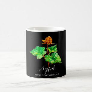 Aqpik, orangefarbene nordische Beere Kaffeetasse
