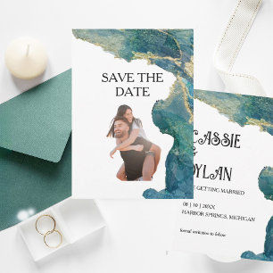 Aqua-Aqua-Save the Date Save The Date