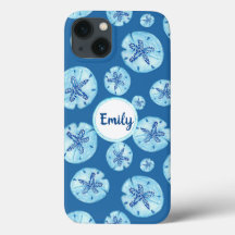 Aqua-aquamariner Sand Dollar Aquarell-individuelle