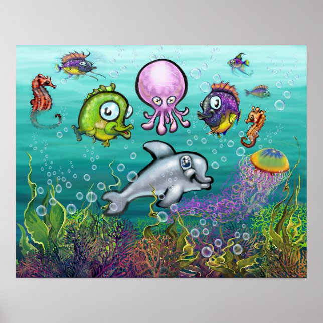 Aqua Babies Poster (Vorne)