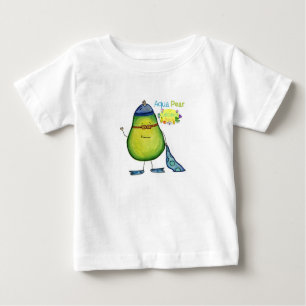Aqua-Birne, Babyt-stück Baby T-shirt