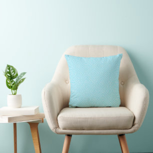Aqua Blau – Dekorative Küstenruhe Kissen
