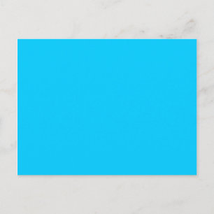 Aqua Blau Postkarte