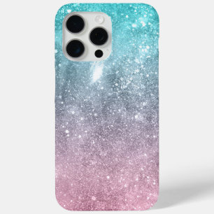 Aqua-blau Rosa Ombre Meer Galaxie abstrakt Monogra Case-Mate iPhone Hülle