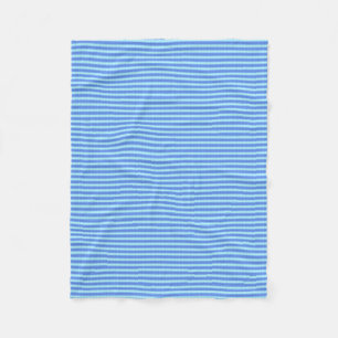 Aqua Blau Strick Häkeln Streifen Textur Muster Fleecedecke