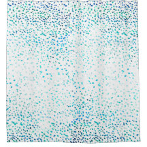 Aqua-blaues Aqua-Aquarell-Ober-Punktmuster