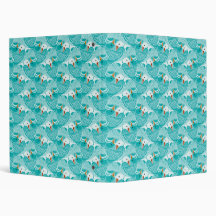 Aqua-blaugrüne, fliegende Enten - Tessellationsmus