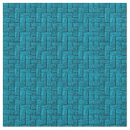 Aqua Blocks Ivory Linen (54" Breite) Stoff