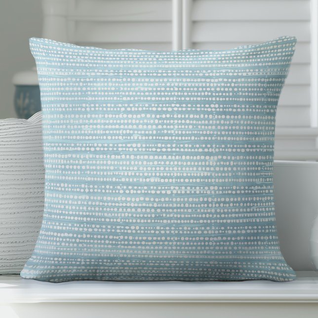 Aqua Blue Decorative Pillow Kissen (Von Creator hochgeladen)
