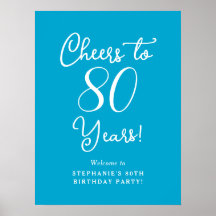 Aqua Blue freut sich auf 80 Jahre Geburtstagszeich