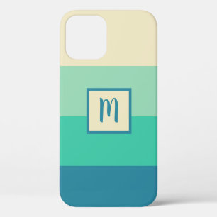 Aqua Blue Harmonic Color Palette Serenity Case-Mate iPhone Hülle