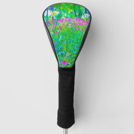 Aqua Blue Impressionistische Gartenanlage Landscha Golf Headcover