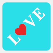 Aqua Blue LIEBE Moderne Kunst, Dichtung und Musik