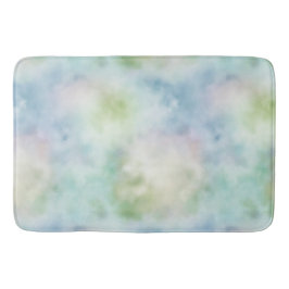 Aqua Blue Mint Mermaid Badematte