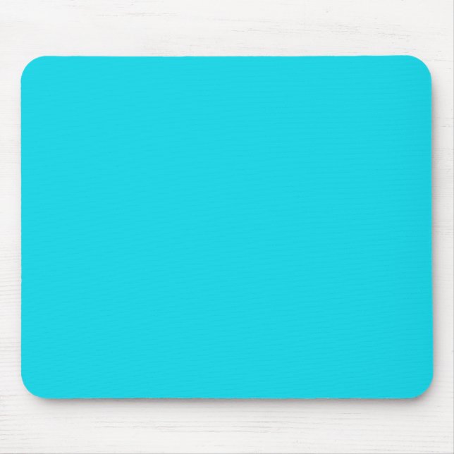 Aqua Blue Mousepad (Vorne)