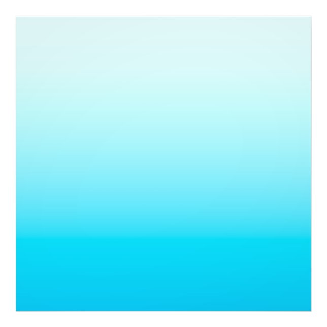 Aqua Blue Obre Hintergrund Fotodruck (Vorne)