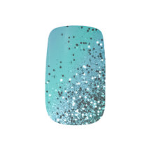 Aqua Blue OCEAN Glitzer #1 #shiny