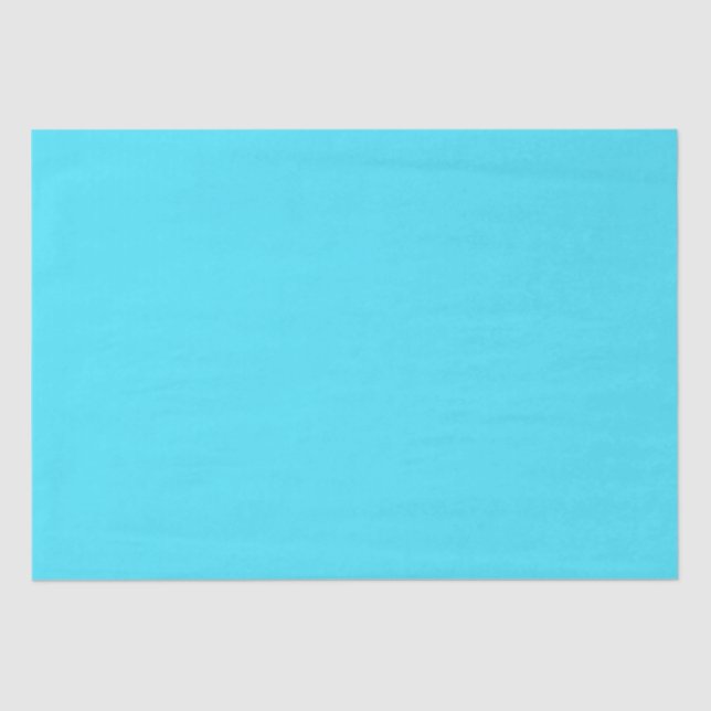 Aqua Blue Seidenpapier (Vorderseite)