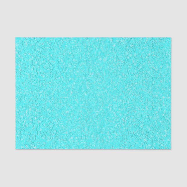 Aqua Blue Seidenpapier (Vorderseite)
