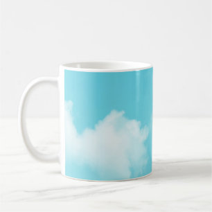 Aqua Blue Sky Kaffeetasse
