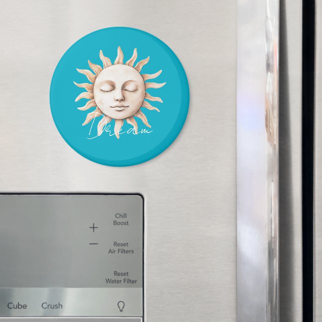 Aqua Blue Traum Sizilien Magnet (In Situ (Kühlschrank))