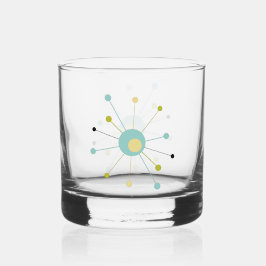 Aqua Blue Yellow Atomage Sternexplosion Mitte Jahr Whiskyglas