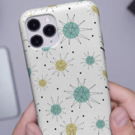 Aqua Blue Yellow Franciscan Sternexplosion Mitte J Case-Mate iPhone 14 Hülle