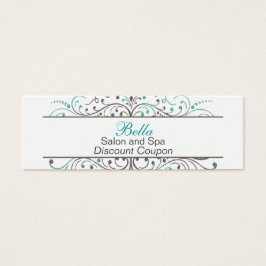 Aqua Blühe Personalisierte Business Stationery