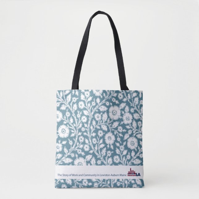 Aqua-Blumenmuseum LA Taschen-Tasche (Vorderseite)