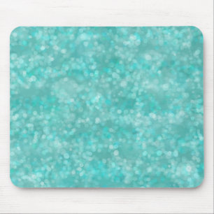 Aqua Bokeh Mousepad