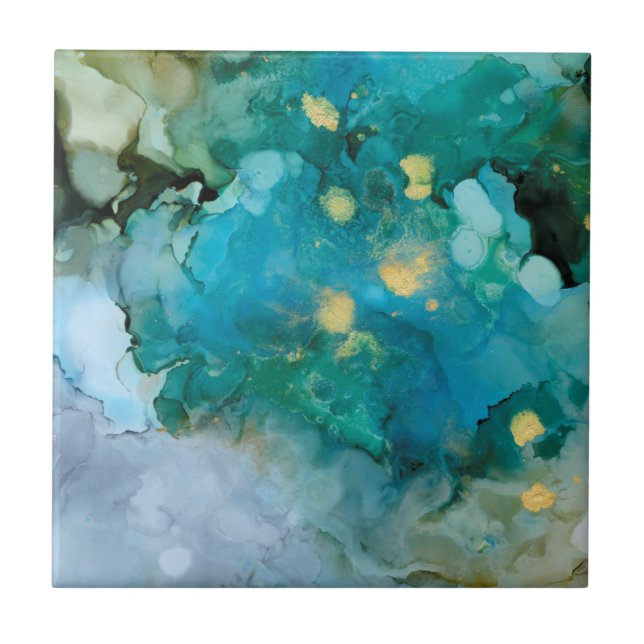 Aqua Brume I Fliese (Vorderseite)