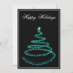 Aqua Business Weihnachtsgrüße Feiertagskarte