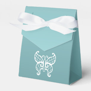 Aqua Butterfly Gevor Box Geschenkschachtel