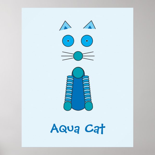 Aqua CAT Poster (Vorne)