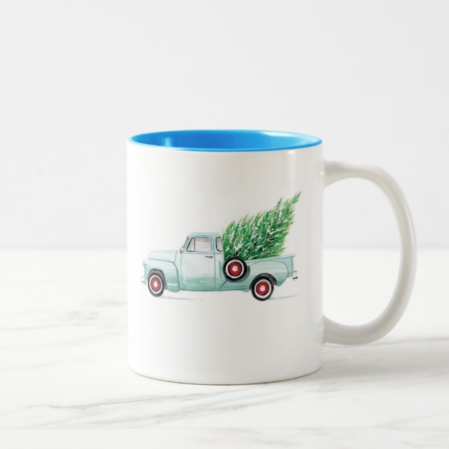 Aqua Chevy Tasse (Rechts)