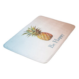 Aqua Cream Happy Tropical Pineapse Badematte